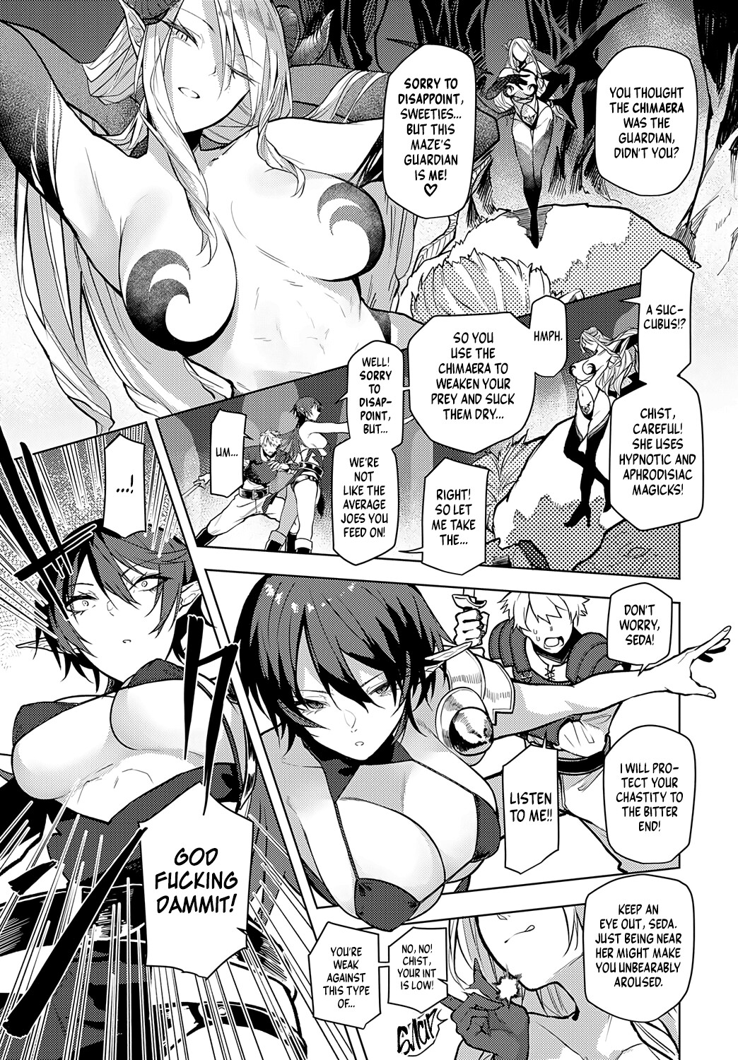 Hentai Manga Comic-Finding a Way Out of the Maze-Read-3